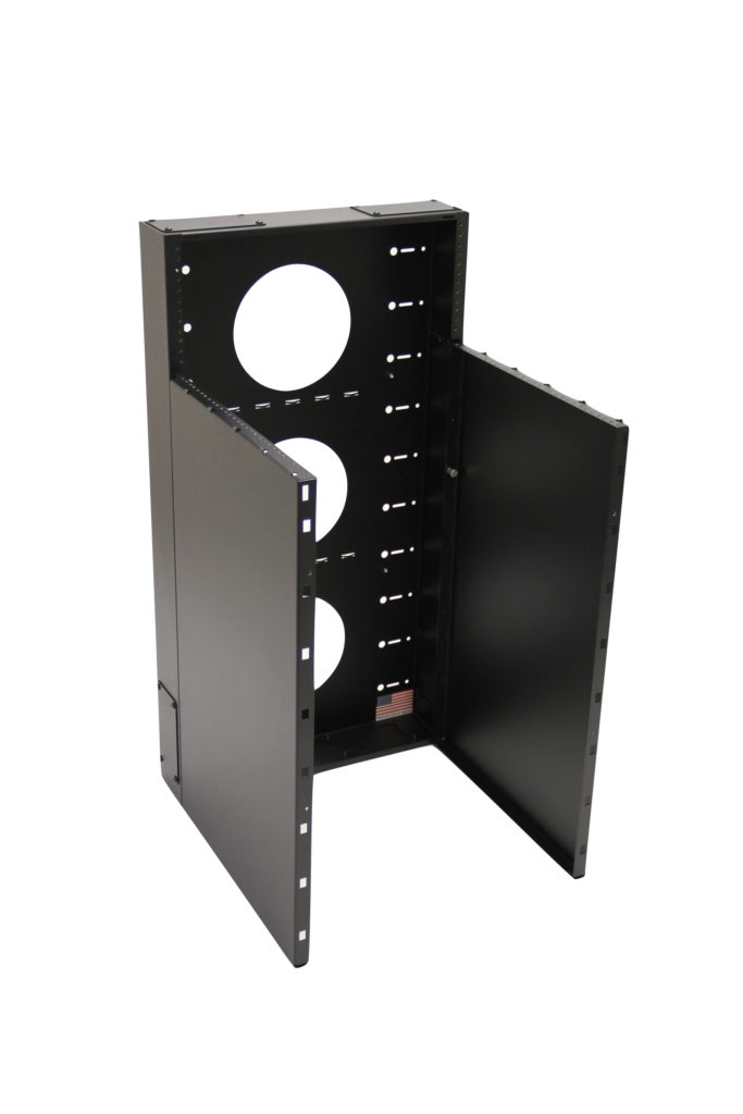 MRQ301V16 vertical wallmount rack enclosure