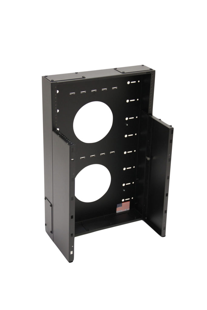 MRQ351V10 vertical wallmount rack enclosure