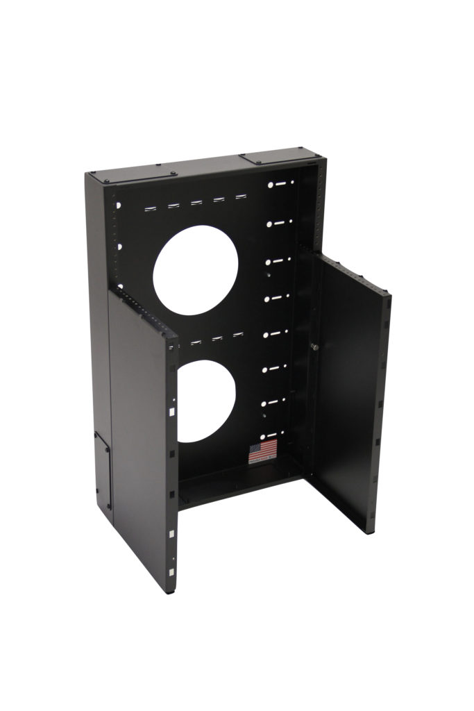 MRQ351V12 vertical wallmount rack enclosure