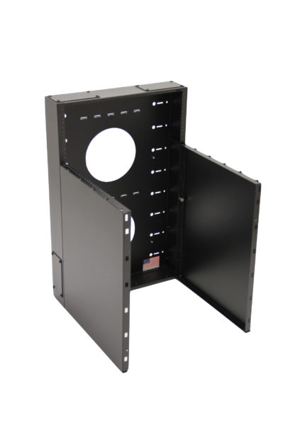 MRQ351V16 vertical wallmount rack enclosure