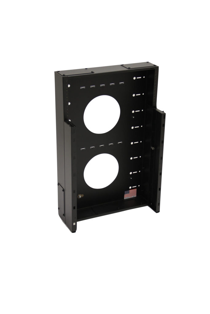 MRQ351V08 vertical wallmount rack enclosure