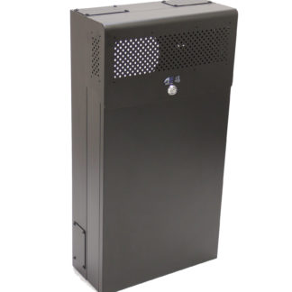 MRQ301S08 secure vertical wallmount rack enclosure