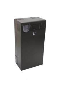 MRQ301S10 secure vertical wallmount rack enclosure