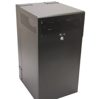 MRQ301S16 secure vertical wallmount rack enclosure