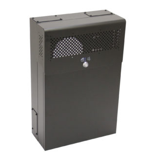 MRQ351S08 secure vertical wallmount rack enclosure