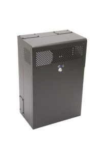 MRQ351S10 secure vertical wallmount rack enclosure