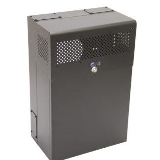 MRQ351S10 secure vertical wallmount rack enclosure