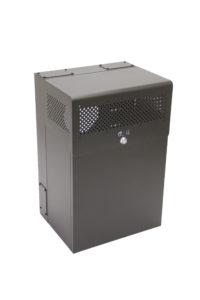 MRQ351S12 secure vertical wallmount rack enclosure