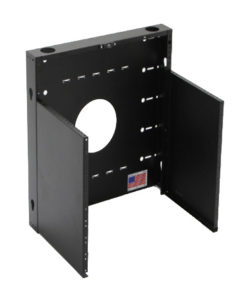 MiniRaq Open vertical wallmount rack enclosure